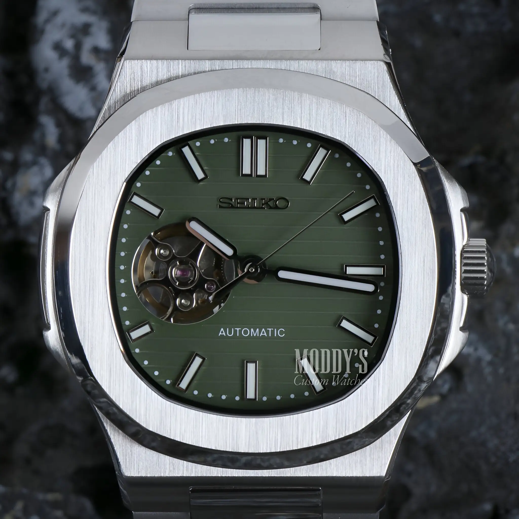 Nautiko |  Olive Green Open Movement - Image 11