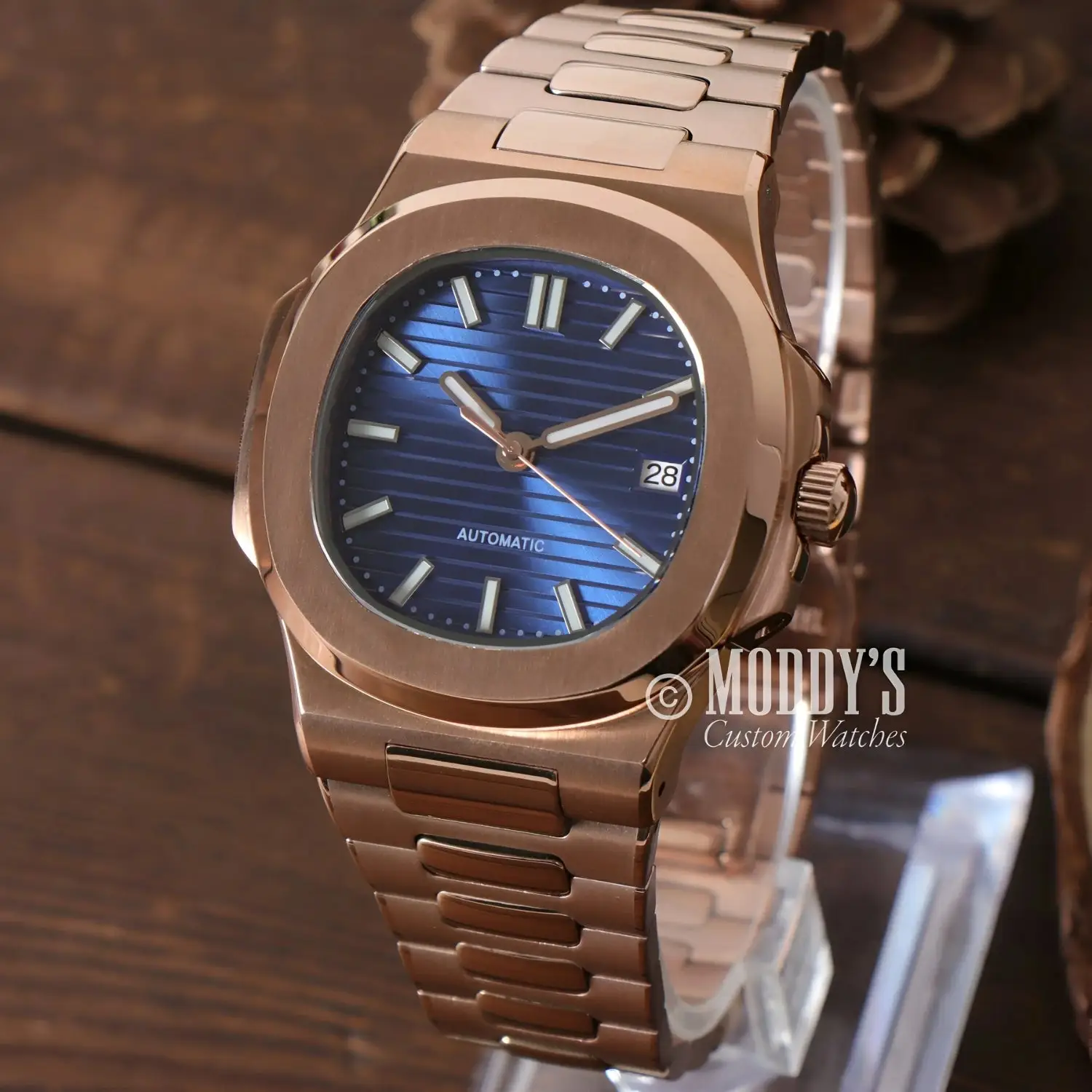 Nautiko | Rose Gold Royal Blue - Image 3