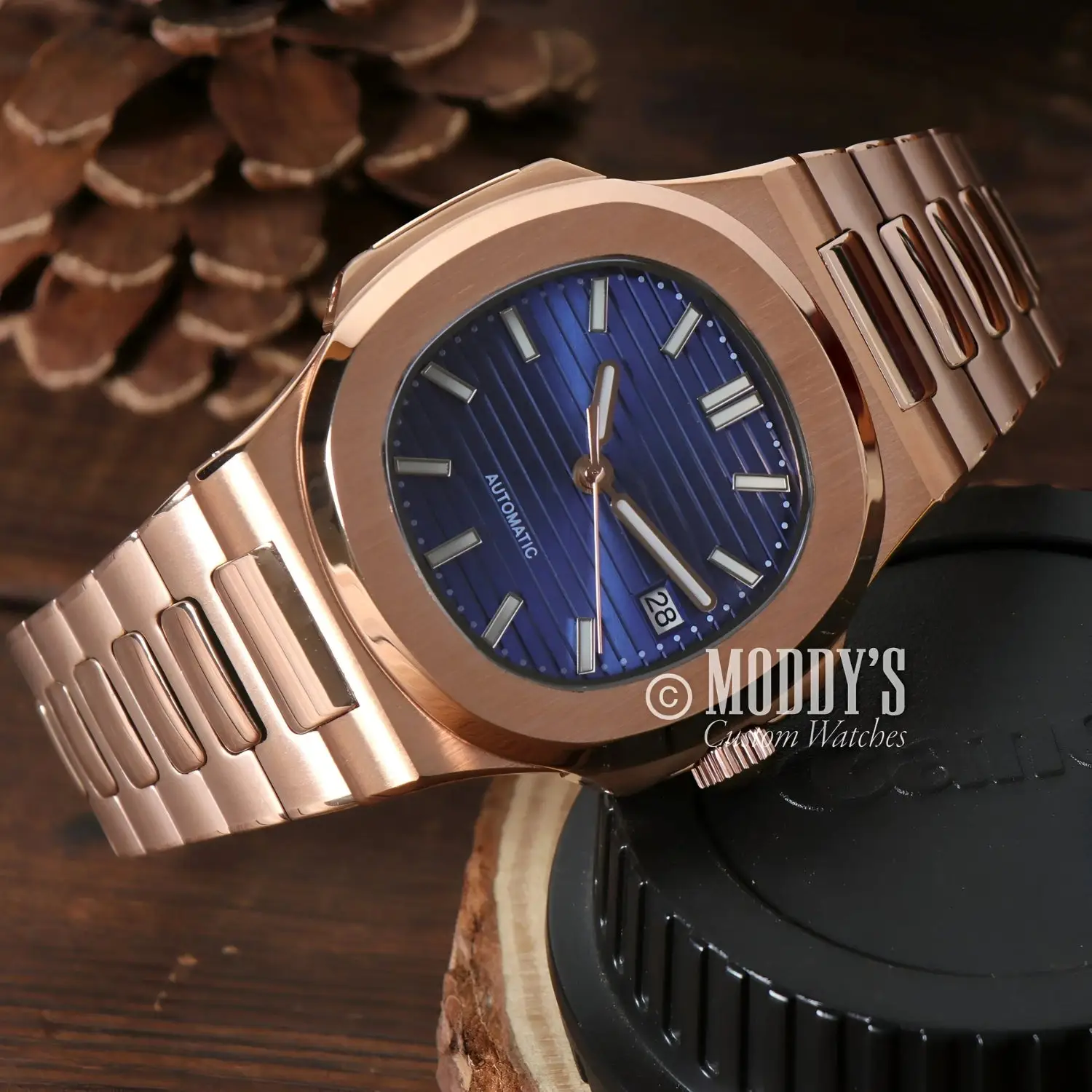 Nautiko | Rose Gold Royal Blue - Image 6